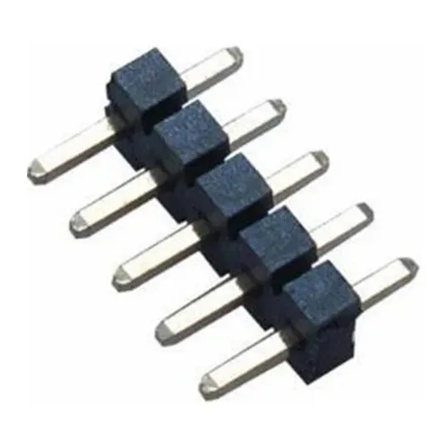 Testa maschile da 5,08 mm di riga singola dritta